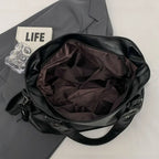 Handbag Laptop-Friendly Vegan Leather Detachable Strap
