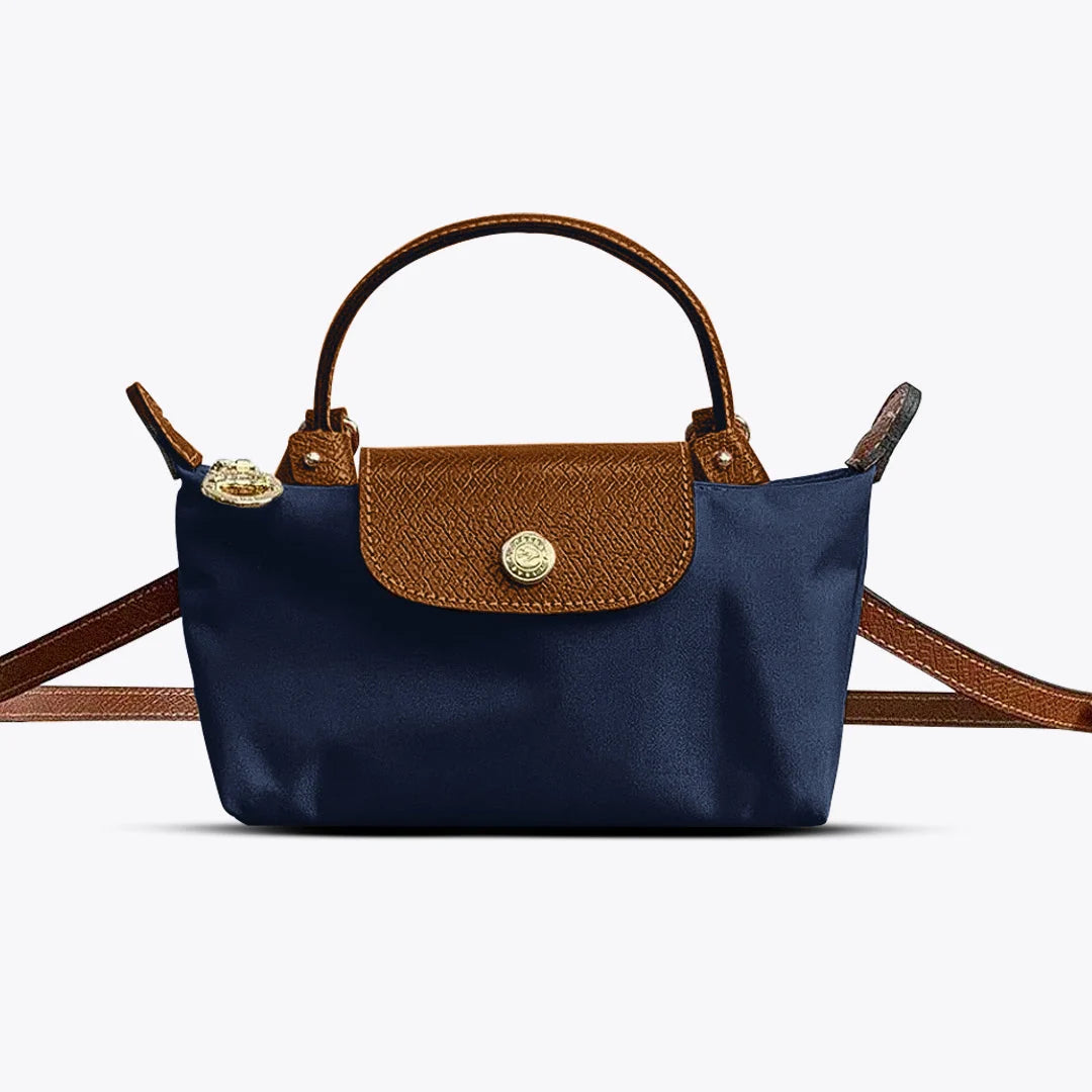 Handbag Leather & Nylon Adjustable Strap