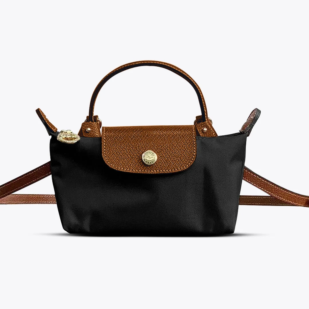 Handbag Leather & Nylon Adjustable Strap