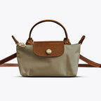 Handbag Leather & Nylon Adjustable Strap