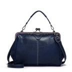 Handbag Vintage Metal Clasp Shoulder Strap & Clutch
