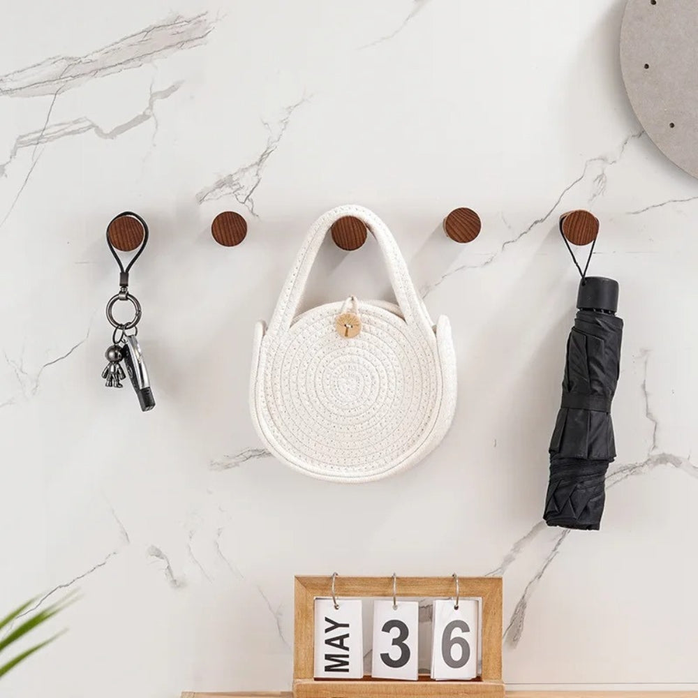 Handcrafted Beech Wood Wall Hook
