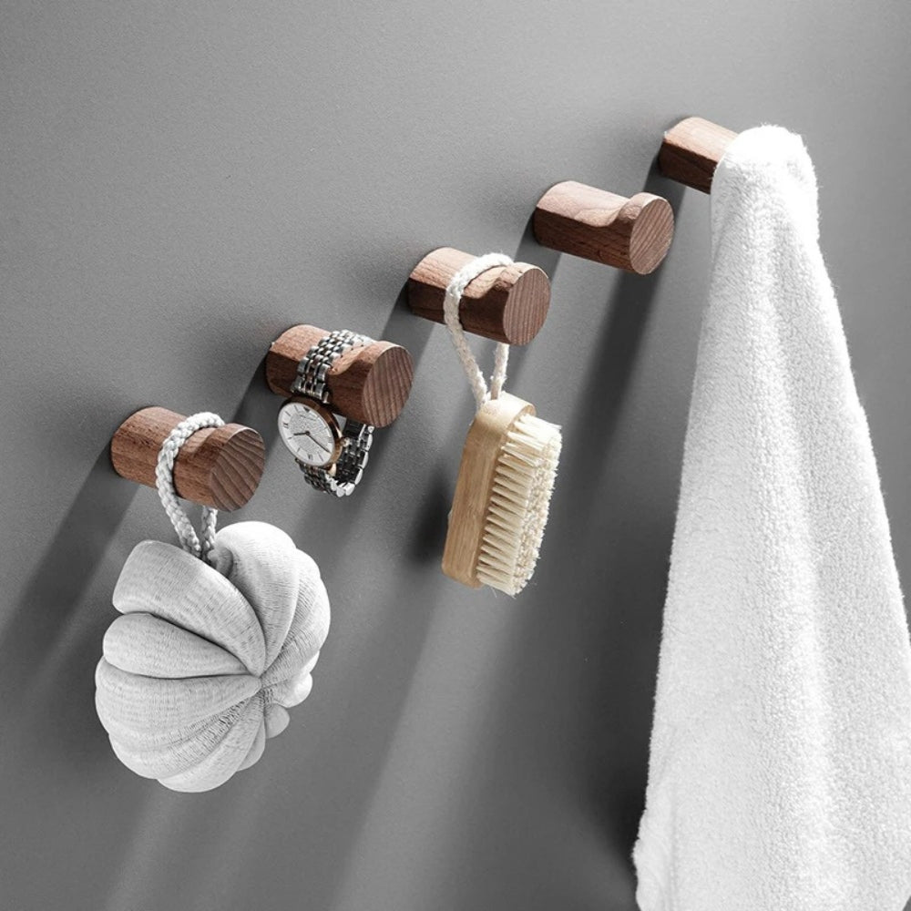 Handcrafted Beech Wood Wall Hook