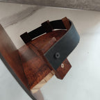 Handcrafted Reclaimed Bourbon Barrel Shelf (Wall-Mounted)