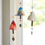 Handcrafted Resin Memorial Bird Wind Chime