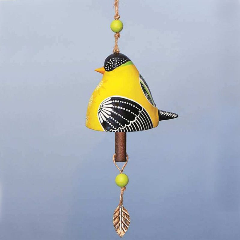 Handcrafted Resin Memorial Bird Wind Chime