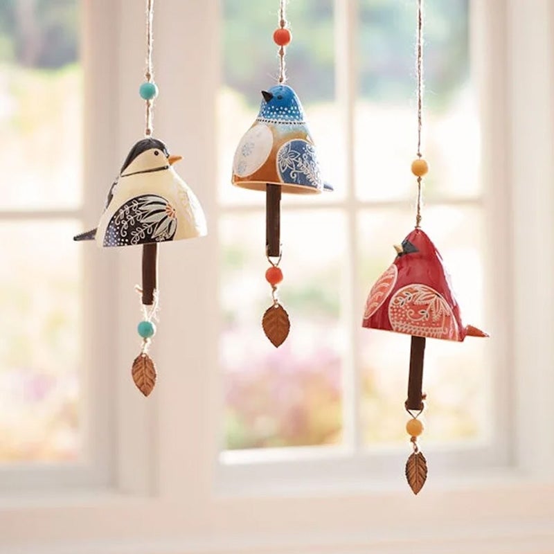 Handcrafted Resin Memorial Bird Wind Chime