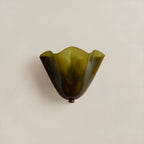 Handcrafted Stained Glass Dimmable LED Wall Sconce (Hardwired)