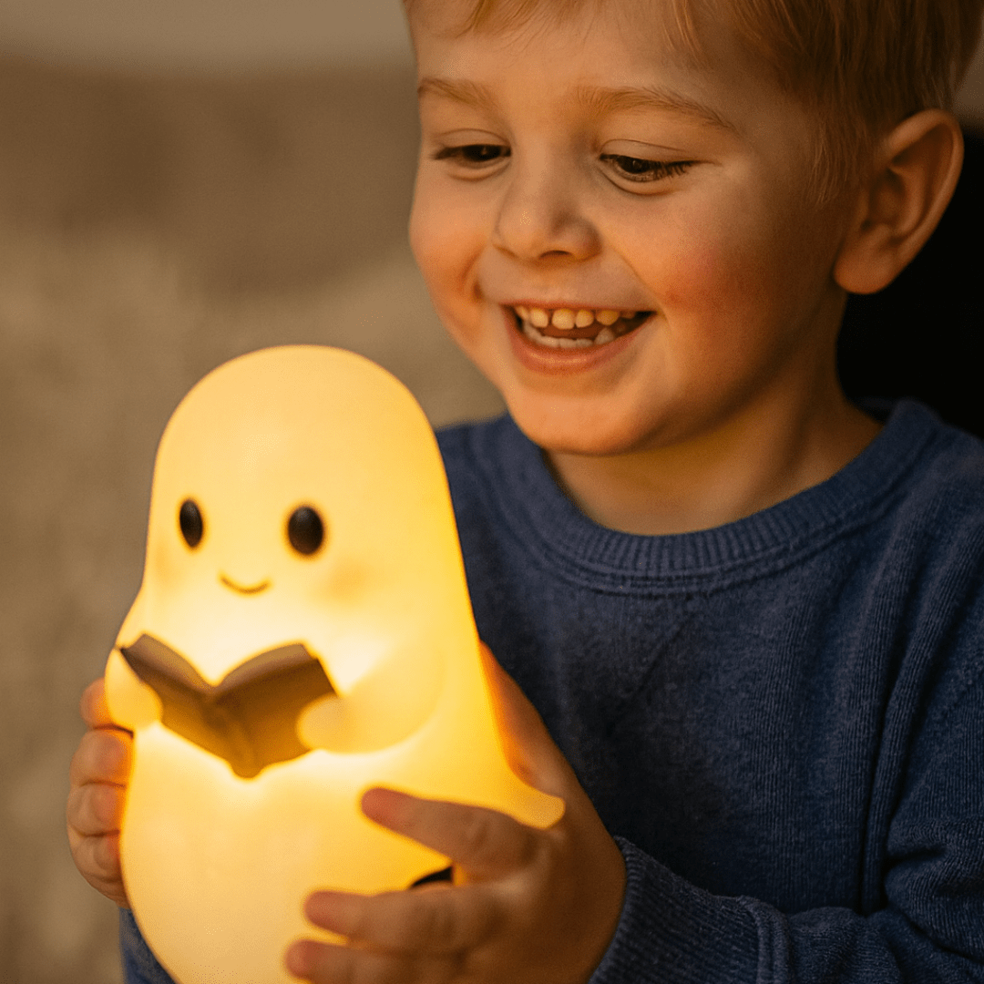 Handcrafted Warm White Decorative Ghost Lamp (USB Powered)