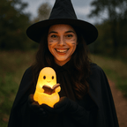 Handcrafted Warm White Decorative Ghost Lamp (USB Powered)