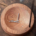 Handcrafted Wood & Metal Incense Burner