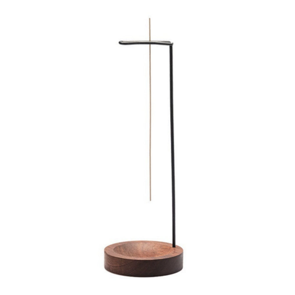 Handcrafted Wood & Metal Incense Burner