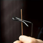 Handcrafted Wood & Metal Incense Burner