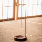 Handcrafted Wood & Metal Incense Burner
