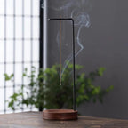 Handcrafted Wood & Metal Incense Burner