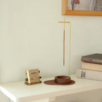 Handcrafted Wood & Metal Incense Burner