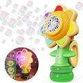 Handheld Bubble Machine Rechargeable Three Speeds & LED Lights