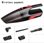 Handheld Car Vacuum Powerful Suction Wet & Dry Multi-Filtration