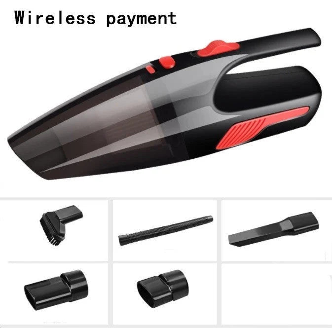 Handheld Car Vacuum Powerful Suction Wet & Dry Multi-Filtration