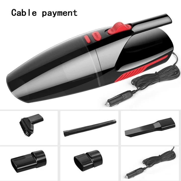 Handheld Car Vacuum Powerful Suction Wet & Dry Multi-Filtration