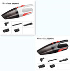 Handheld Car Vacuum Powerful Suction Wet & Dry Multi-Filtration