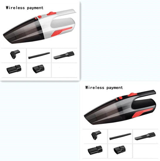 Handheld Car Vacuum Powerful Suction Wet & Dry Multi-Filtration