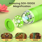 Handheld Digital Microscope 1000x IPS Screen & LEDs