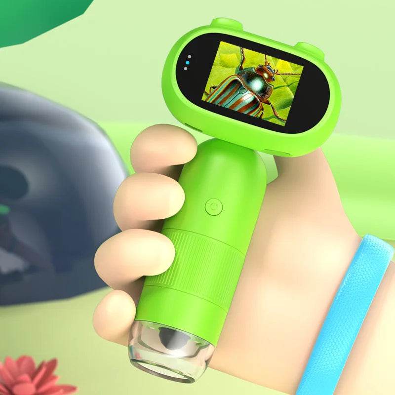 Handheld Digital Microscope 1000x IPS Screen & LEDs