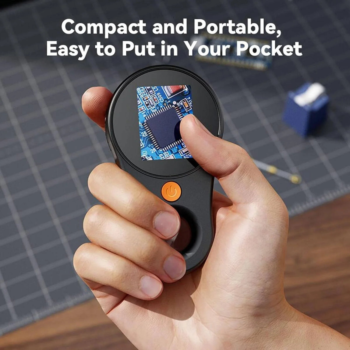 Handheld Digital Microscope 500X Autofocus & 2MP Camera