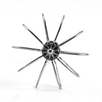 Handheld Egg Beater Semi-Automatic Lightweight Stainless Steel
