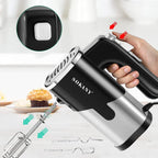 Handheld Electric Whisk 500W 5-Speed Stainless Steel Beaters