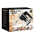Handheld Electric Whisk 500W 5-Speed Stainless Steel Beaters