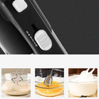 Handheld Electric Whisk 500W 5-Speed Stainless Steel Beaters