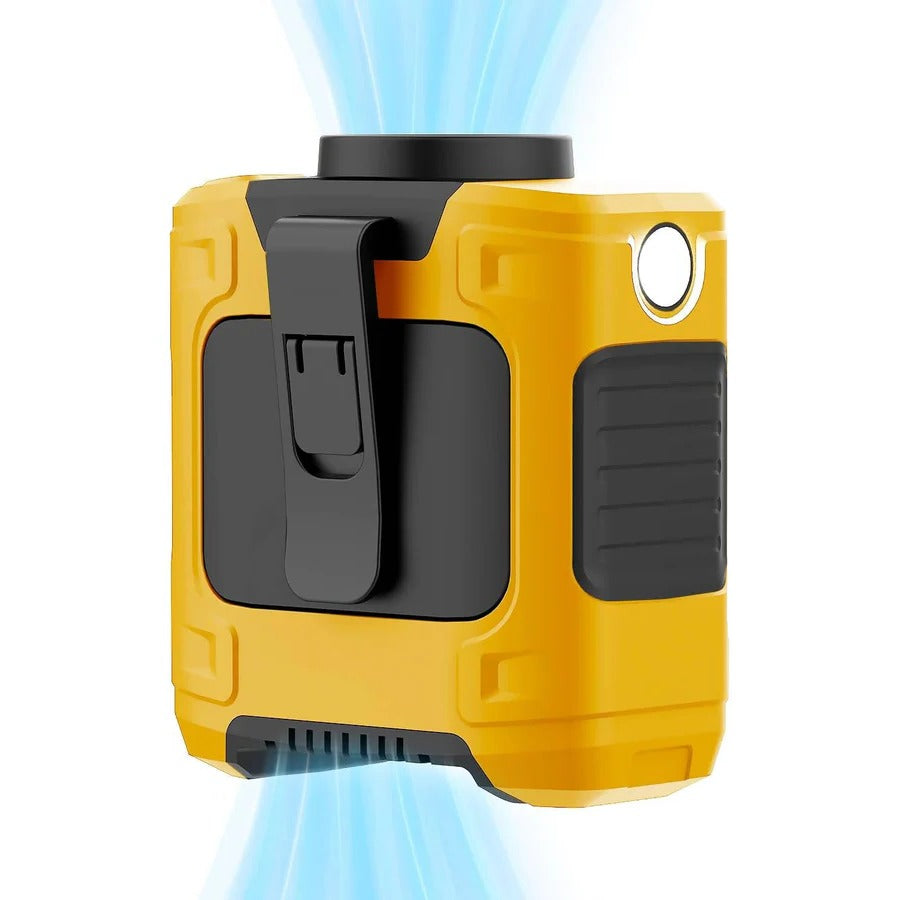 Handheld Fan Clip-On USB Rechargeable 10,000mAh