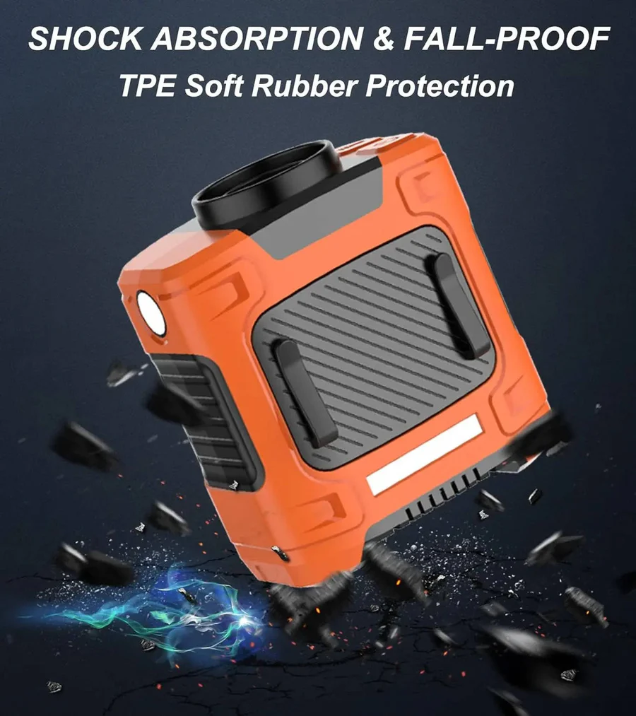 Handheld Fan Clip-On USB Rechargeable 10,000mAh