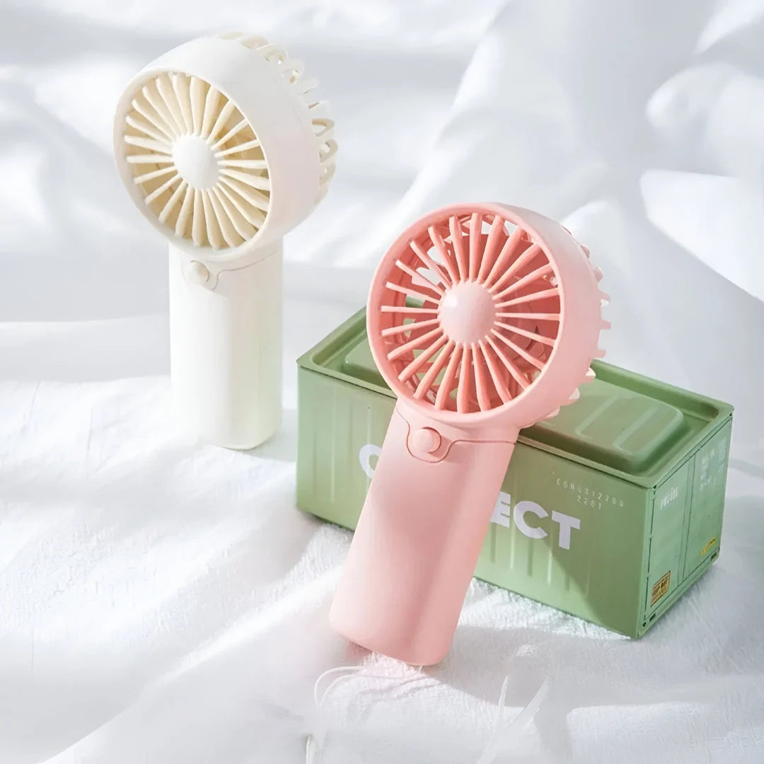 Handheld Fan Compact Battery Operated & One-Speed