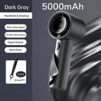 Handheld Fan Digital Display Rechargeable 100 Speed