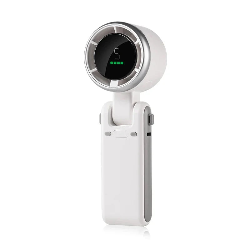Handheld Fan Foldable USB Rechargeable 5-Speed