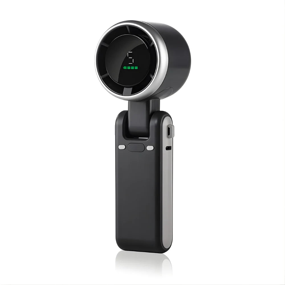 Handheld Fan Foldable USB Rechargeable 5 Speeds