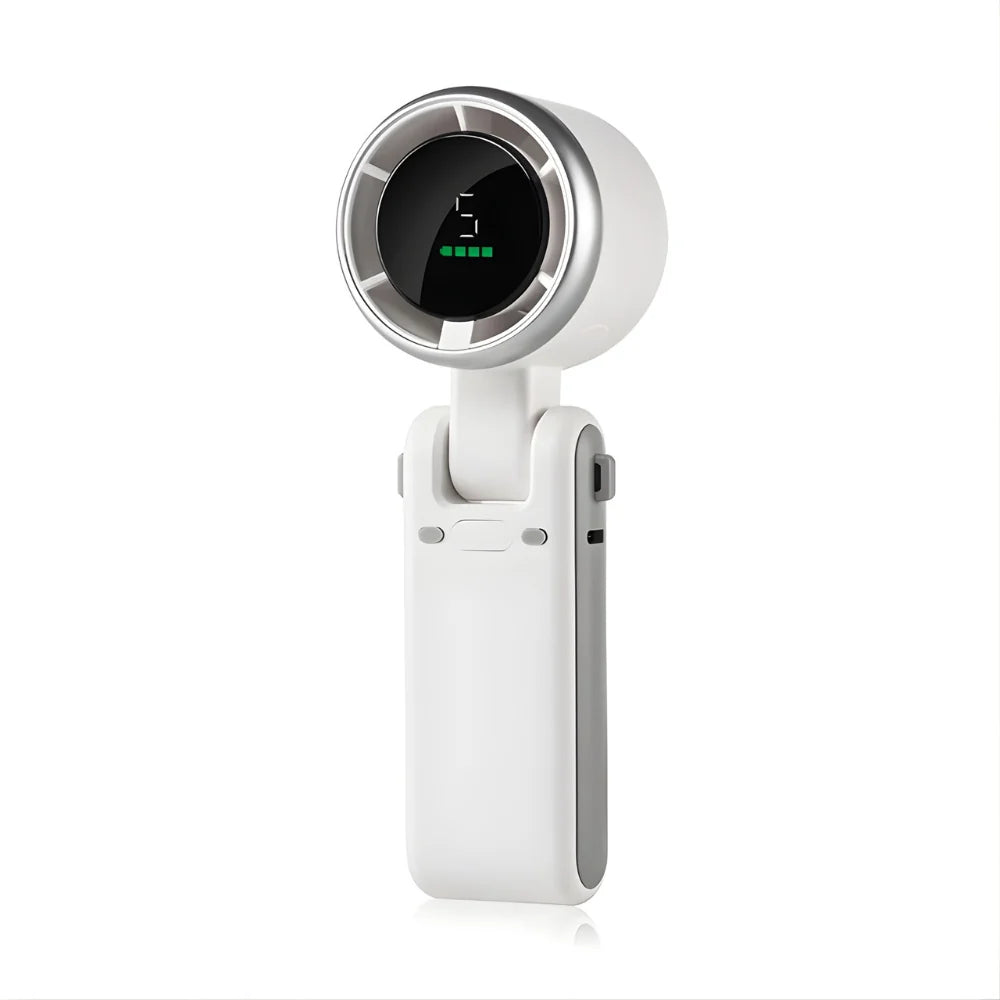 Handheld Fan Foldable USB Rechargeable 5 Speeds