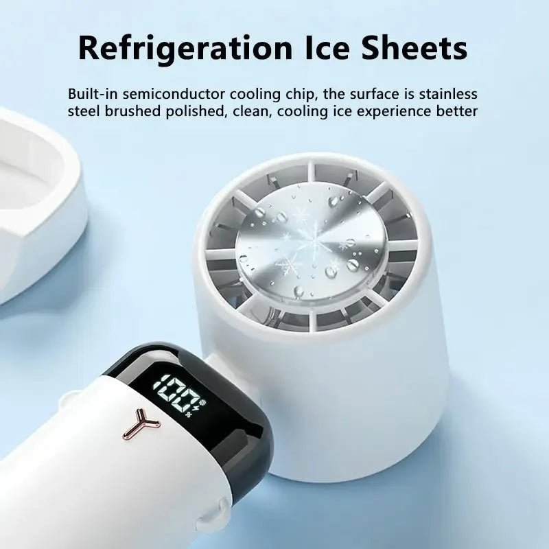 Handheld Fan Instant Cooling USB Rechargeable 12 Hours