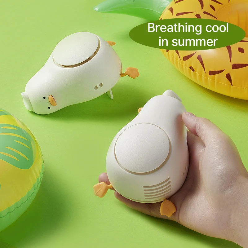 Handheld Fan Pocket-Sized USB-C Rechargeable Three Speeds