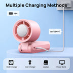 Handheld Fan Turbo Motor Ice Cooling Rechargeable Battery