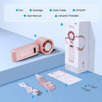 Handheld Fan Turbo Motor Ice Cooling Rechargeable Battery