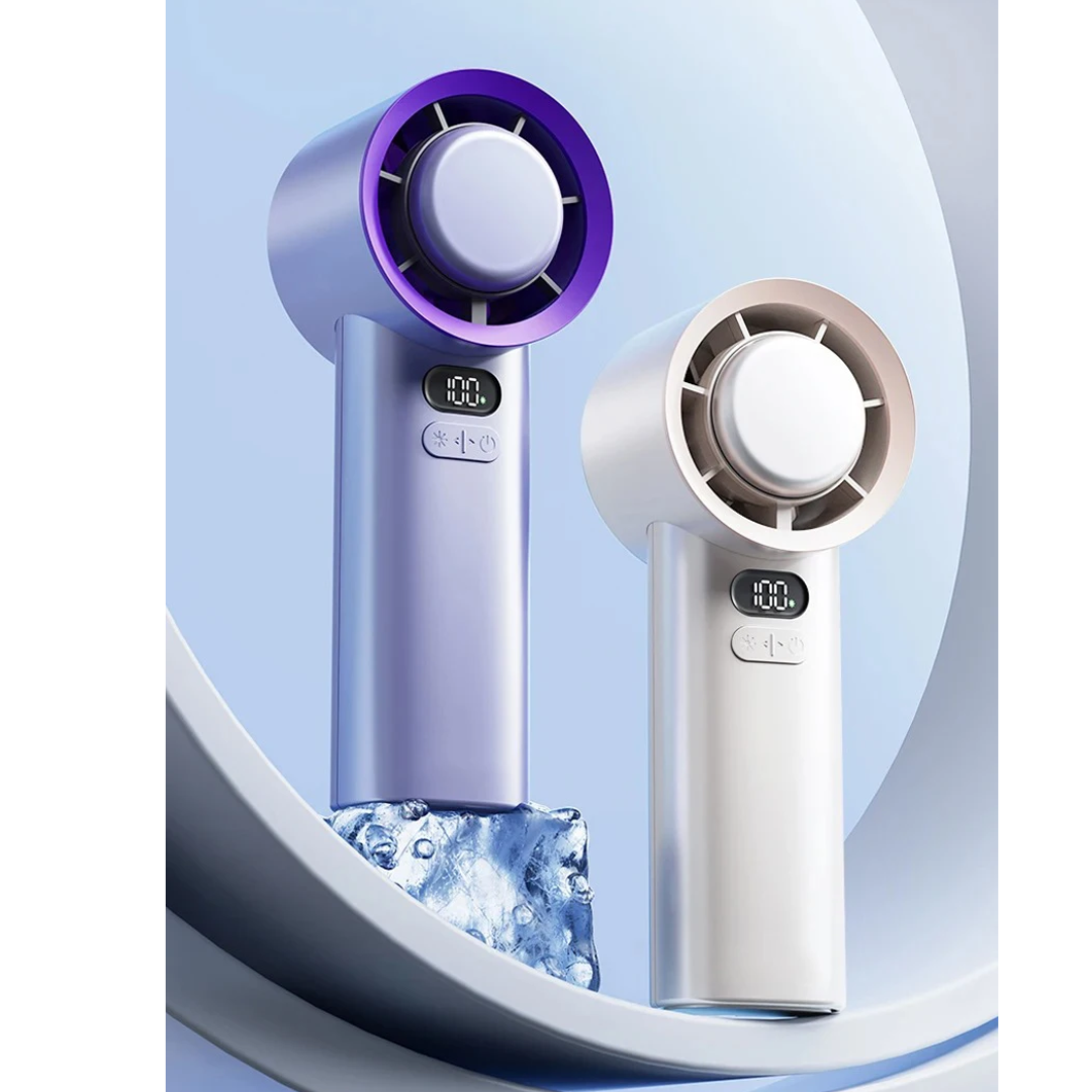 Handheld Fan USB Rechargeable 3-Speed 10-Hour
