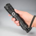 Handheld Flashlight USB Rechargeable 3 Modes IPX6