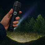 Handheld Flashlight USB Rechargeable 3 Modes IPX6