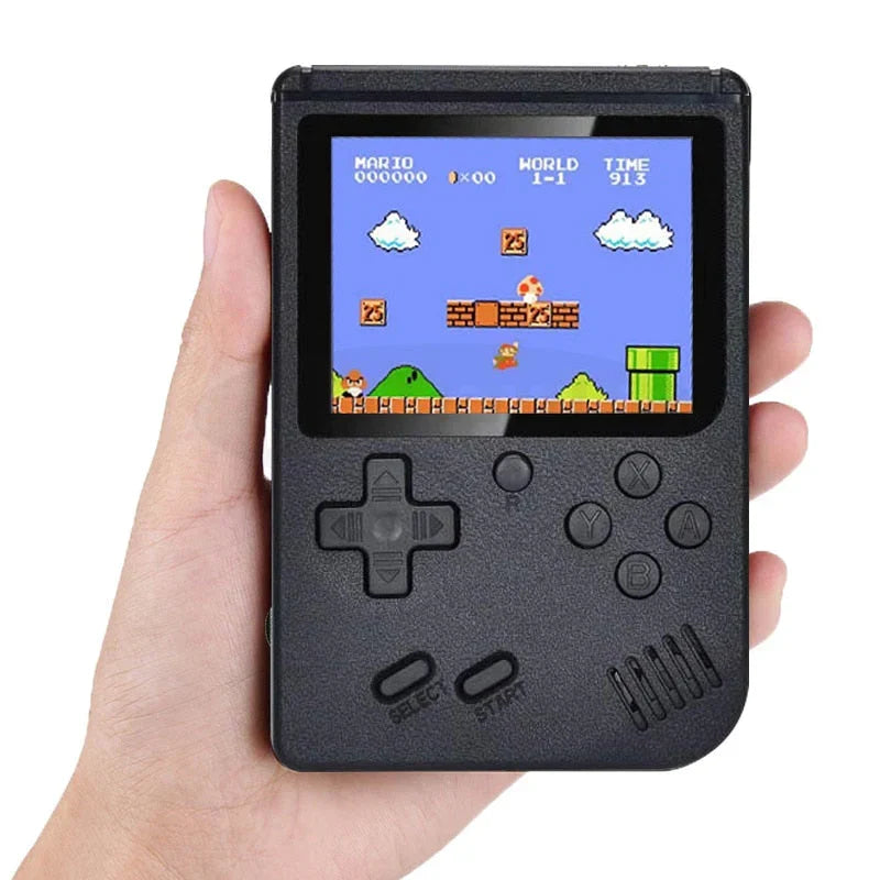 Handheld Game Console 400 Games TV Output 7-Hour Battery
