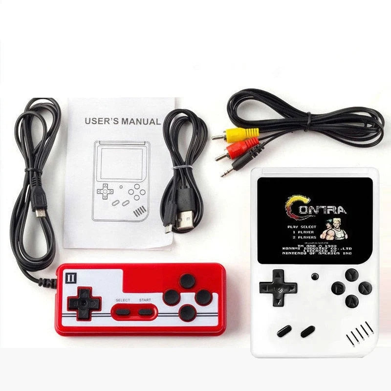 Handheld Gaming Console 400 Games Rechargeable Battery