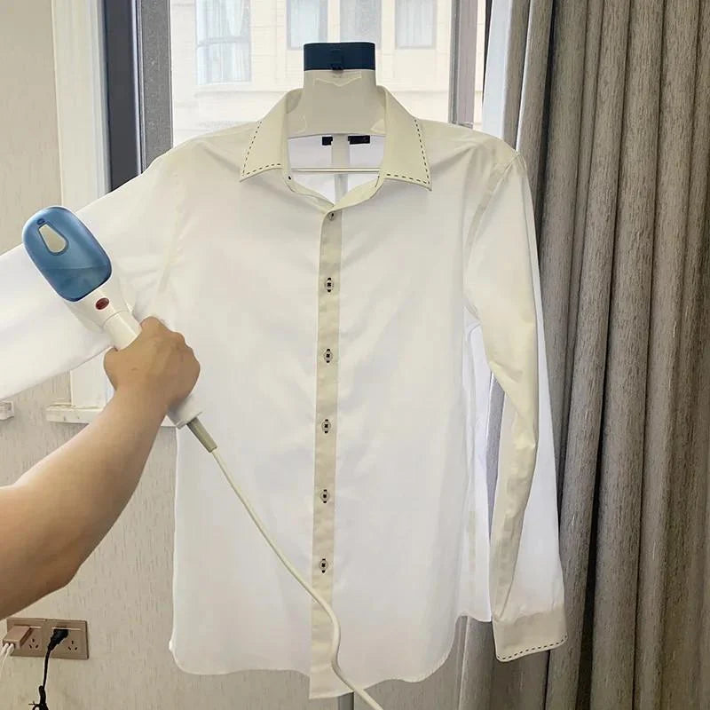 Handheld Garment Steamer 45-Second Heat-Up Travel-Friendly